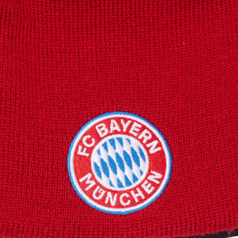 Bayern Mnichov zimní čepice Reversible red-navy