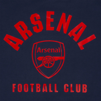 FC Arsenal pánská mikina s kapucí Round navy