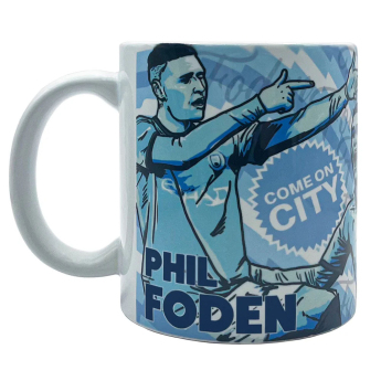 Manchester City hrníček Foden Graphic