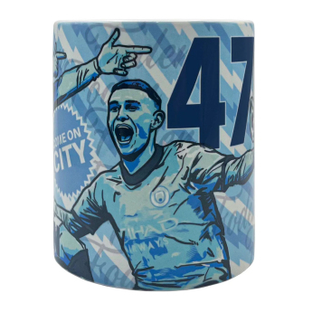Manchester City hrníček Foden Graphic