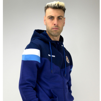 Real Madrid dětská mikina s kapucí No13 Zip navy