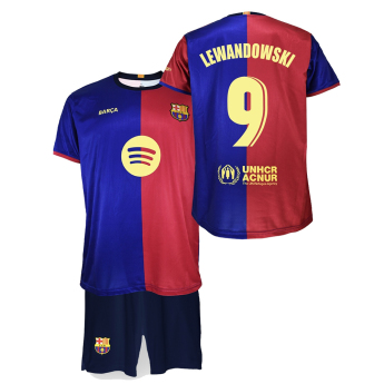 FC Barcelona dětský set replica 24/25 Home Lewandowski