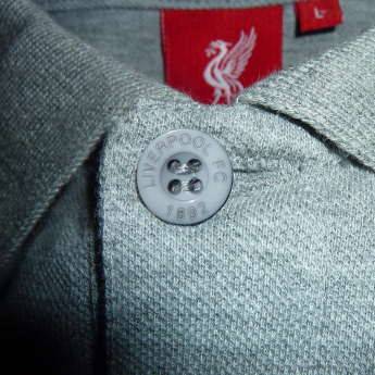 FC Liverpool pánské polo tričko Crest grey