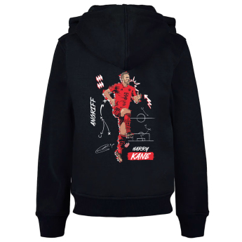 Bayern Mnichov dětská mikina s kapucí Kane black