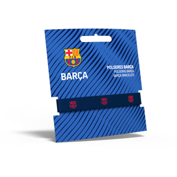 FC Barcelona gumový náramek Single