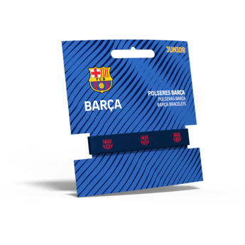 FC Barcelona dětský gumový náramek Single