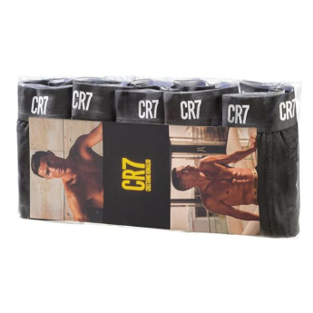 Cristiano Ronaldo pánské boxerky 5pack CR7 Black Sachet