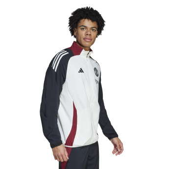 Manchester United pánská bunda Presentation white