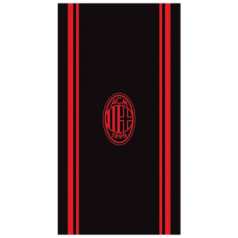 AC Milan osuška XXL black