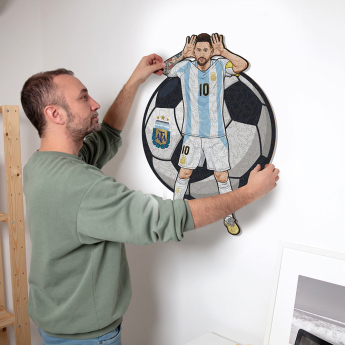 Fotbalové reprezentace dřevěné puzzle Argentina Messi 270 pcs