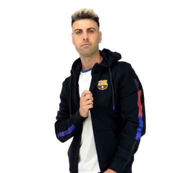 FC Barcelona pánská mikina s kapucí Race