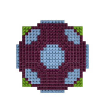 Aston Villa stavebnice Soccer Ball 687 pcs
