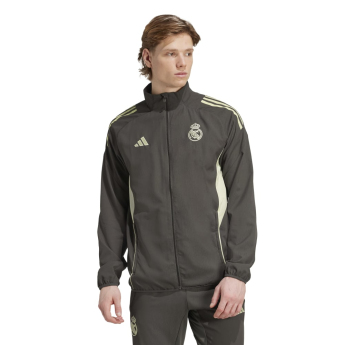 Real Madrid pánská bunda presentation grey