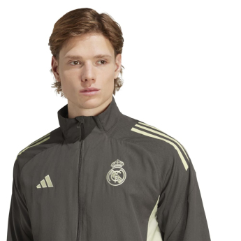 Real Madrid pánská bunda presentation grey