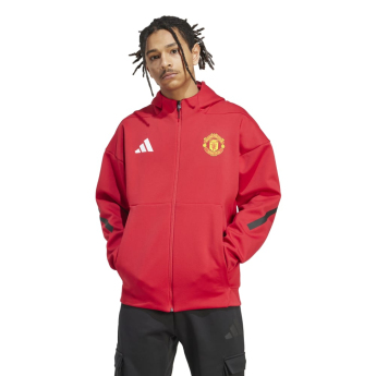 Manchester United pánská bunda s kapucí Z.N.E. red
