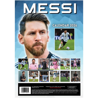 Lionel Messi kalendář not official LIONEL MESSI 2026
