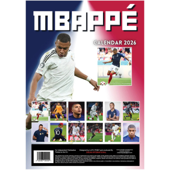 Kylian Mbappé kalendář not official KYLIAN MBAPPÉ 2026