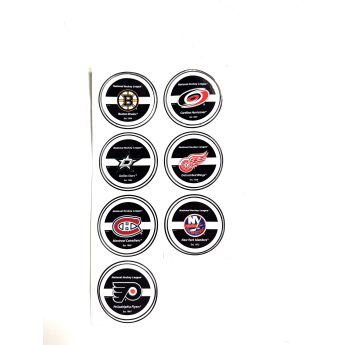 NHL produkty set samolepek Teams Circle Logo Decals