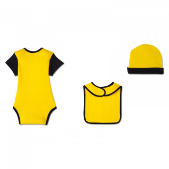 Borussia Dortmund novorozenecká sada 3 pcs yellow (62/98)