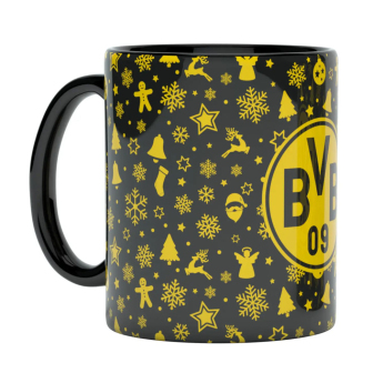 Borussia Dortmund hrníček Weihnachten