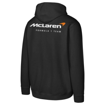 Mclaren Honda pánská mikina s kapucí NE logo black F1 Team 2025
