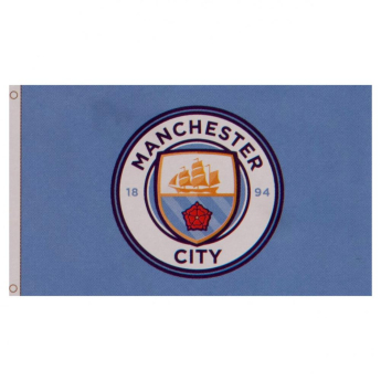 Manchester City vlajka crest