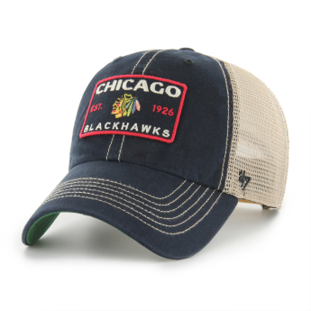 Chicago Blackhawks čepice baseballová kšiltovka Wabash 47 CLEAN UP