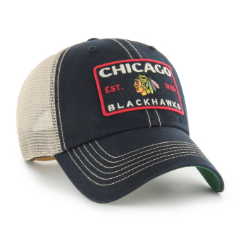 Chicago Blackhawks čepice baseballová kšiltovka Wabash 47 CLEAN UP