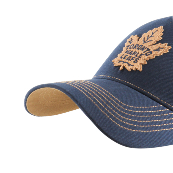 Toronto Maple Leafs čepice baseballová kšiltovka Contrast Stitch 47 MVP DT blue
