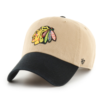 Chicago Blackhawks čepice baseballová kšiltovka Two Tone 47 CLEAN UP w/ No Loop Label