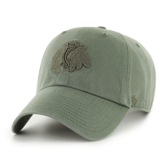 Chicago Blackhawks čepice baseballová kšiltovka 47 CLEAN UP w/No Loop Label green