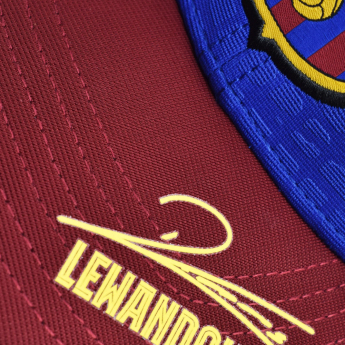 FC Barcelona dětská čepice baseballová kšiltovka Signed Lewandowski