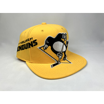 Pittsburgh Penguins čepice flat kšiltovka Big Time yellow