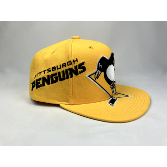 Pittsburgh Penguins čepice flat kšiltovka Big Time yellow