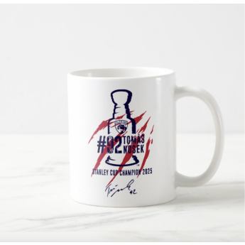 Florida Panthers hrníček Tomáš Nosek #92 Stanley Cup Champion 2025