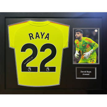 Legendy zarámovaný dres 2024-2025 Raya Signed Shirt (Framed)