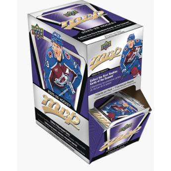 NHL boxy hokejové karty NHL 2025-26 Upper Deck MVP Hockey Gravity Retail Box