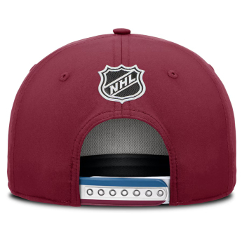 Colorado Avalanche dětská čepice baseballová kšiltovka 2025 Draft Authentic Pro Structured Adjustable Meshback