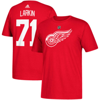 Detroit Red Wings pánské tričko red #71 Dylan Larkin