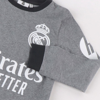 Real Madrid dětské pyžamo Long grey