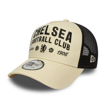 FC Chelsea čepice baseballová kšiltovka 9Forty Trucker Seasonal cream