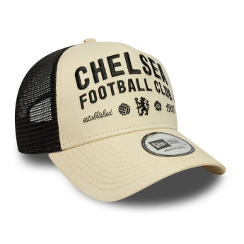 FC Chelsea čepice baseballová kšiltovka 9Forty Trucker Seasonal cream