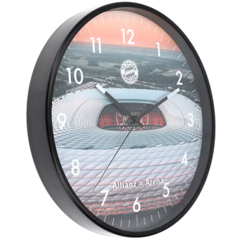 Bayern Mnichov nástěnné hodiny Glow in the dark