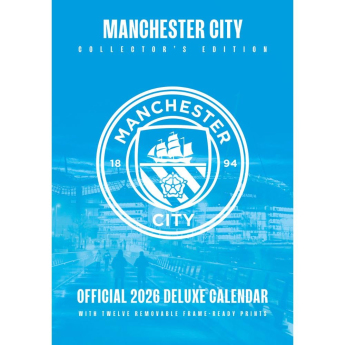 Manchester City kalendář Deluxe 2026