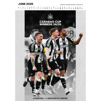 Newcastle United kalendář Deluxe 2026