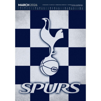 Tottenham Hotspur kalendář Deluxe 2026