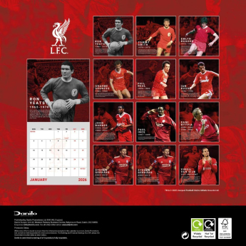 FC Liverpool kalendář Musical Gift Box 2026