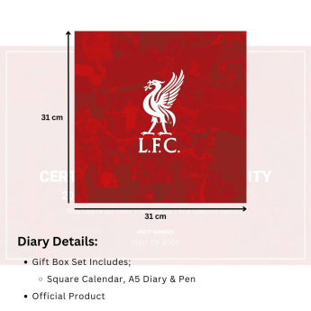 FC Liverpool kalendář Musical Gift Box 2026