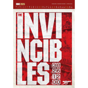 FC Arsenal kalendář Deluxe 2026