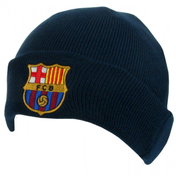 FC Barcelona zimní čepice Navy Cuff
